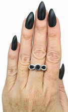 Load image into Gallery viewer, Iolite Ring, Size 7.5, Sterling Silver, Water Sapphire, Blue Violet Gemstone - GemzAustralia