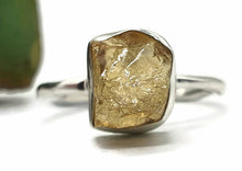 Load image into Gallery viewer, Rough Gemstone Ring, Sterling Silver, Raw Gemstone, Natural Gemstone - GemzAustralia 