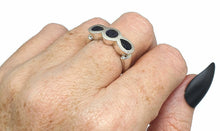 Load image into Gallery viewer, Iolite Ring, Size 7.5, Sterling Silver, Water Sapphire, Blue Violet Gemstone - GemzAustralia