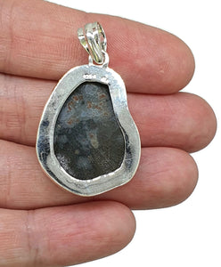 Druzy Amethyst Pendant, Natural Shape, Sterling Silver, February Birthstone, Spiritual - GemzAustralia 