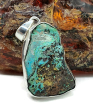 Load image into Gallery viewer, Tibetan Turquoise Pendant, Sterling Silver, Protection Stone, Love Rock, December Birthstone - GemzAustralia 