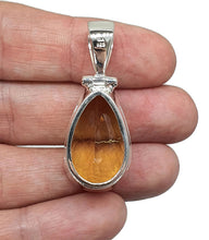 Load image into Gallery viewer, Citrine Pendant, Sterling Silver, 30 carats, Pear Faceted, November Birthstone - GemzAustralia 