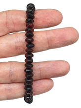 Load image into Gallery viewer, Baltic Red Amber Bracelet, Fossilized Tree Resin, Cherry Amber beaded bracelet, Natural - GemzAustralia 