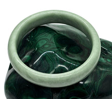 Load image into Gallery viewer, Solid Jade Bangle, 60mm Diameter, Green Nephrite Jade, Protection Gem, Lucky Gem - GemzAustralia 