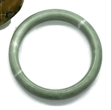 Load image into Gallery viewer, Solid Jade Bangle, 64mm Diameter, Green Nephrite Jade, Protection Gem, Lucky Gem - GemzAustralia 