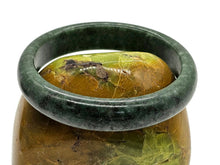 Load image into Gallery viewer, Green Jade Bangle, 61mm Diameter, Canadian Nephrite Jade, Protection Gem, Lucky Gems - GemzAustralia 