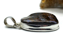 Load image into Gallery viewer, Australian Boulder Opal Pendant, Solid Opal, Australian Opal, Sterling Silver - GemzAustralia 