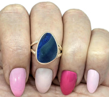 Load image into Gallery viewer, Australian Opal Ring, Size 7, Sterling Silver, Lucky Stone, Hope Stone, October Birthstone