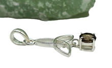 Load image into Gallery viewer, Smoky Quartz Pendant, Celtic Knot, Sterling Silver, Protection Stone, lucky Gem, Grounding Stone, Anchoring Gemstone - GemzAustralia 