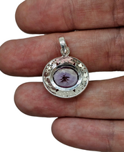 Load image into Gallery viewer, Amethyst Pendant, 6th Wedding Anniversary, Sterling Silver, February Birthstone, Purple Gemstone, Powerful Stone - GemzAustralia 