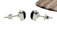 Load image into Gallery viewer, Baltic Amber Studs, Square Shaped, millions of years old, Fossilized Tree Resin, Balance, Wisdom, Strength, Success Gem - GemzAustralia 