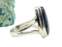Load image into Gallery viewer, Pietersite Ring, Size N, Sterling Silver, Tempest Gemstone, Telepathic Powers, Spiritual Journey, Highly Charged Gemstone