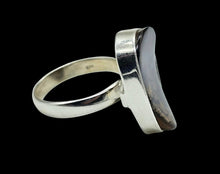 Load image into Gallery viewer, Australian Solid Boulder Opal Ring, Size 7, Sterling Silver, October Birthstone, Precious Stone