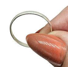 Load image into Gallery viewer, Smooth Sterling Silver Band Ring, Stacking Ring, Wedding Band, Unisex Design - GemzAustralia 