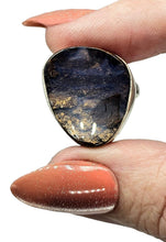 Load image into Gallery viewer, Australian Solid Boulder Opal Ring, Size 7, Sterling Silver, October Birthstone, Precious Stone