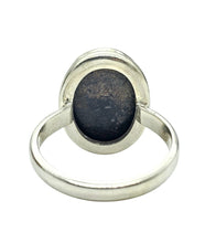 Load image into Gallery viewer, Matrix Opal Ring, Size 8, Sterling Silver, Green, Gold, Orange, Red Colours, October Birthstone, Spontaneity &amp; Love Stone