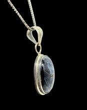 Load image into Gallery viewer, Pietersite Pendant, Sterling Silver, Tempest Gemstone, Telepathic Powers, Spiritual Journey, Highly Charged Gemstone, Oval Shaped