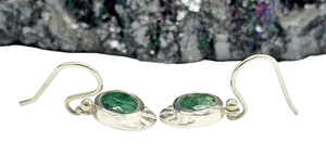Emerald Earrings, May Birthstone, Stone of Inspiration, Strengthens Memory, Infinite Patience, Deep Green Gemstone, Genuine Gemstones - GemzAustralia 