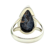 Load image into Gallery viewer, Pietersite Ring, Size N, Sterling Silver, Tempest Gemstone, Telepathic Powers, Spiritual Journey, Highly Charged Gemstone