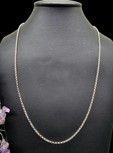 Load image into Gallery viewer, 60cm Sterling Silver Chain, Belcher Link Chain, Rolo Chain, 925 Sterling Silver