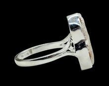 Load image into Gallery viewer, Biwa Pearl Ring, Size 9.25, Sterling Silver, June Birthstone, Highly Lustrous Pearl, Freshwater Pearl, Irregular Pearl