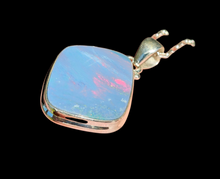 Load image into Gallery viewer, Australian Opal Doublet Pendant, October Birthstone, Blue and Pink Opal, Precious Gemstone, Pure Energy, Lucky Stone, Hope Stone - GemzAustralia 