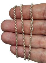 Load image into Gallery viewer, 60cm Sterling Silver Chain, Belcher Link Chain, Rolo Chain, 925 Sterling Silver