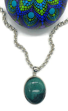 Load image into Gallery viewer, Turquoise Pendant, 925 Sterling Silver, Oval Shaped, Healing Gemstone - GemzAustralia 