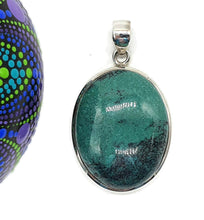 Load image into Gallery viewer, Turquoise Pendant, 925 Sterling Silver, Oval Shaped, Healing Gemstone - GemzAustralia 