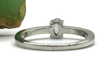 Load image into Gallery viewer, Aquamarine Ring, Size 8, Sterling Silver, Engagement Ring, March Gem - GemzAustralia 