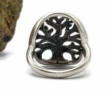 Load image into Gallery viewer, Tree of Life Ring, Size 5.75, Sterling Silver, Represents personal growth - GemzAustralia 