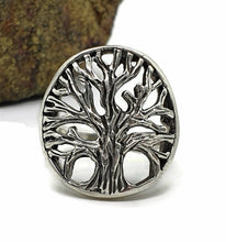 Load image into Gallery viewer, Tree of Life Ring, Size 5.75, Sterling Silver, Represents personal growth - GemzAustralia 