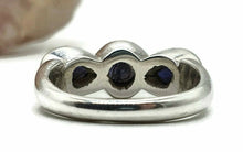 Load image into Gallery viewer, Iolite Ring, Size 7.5, Sterling Silver, Water Sapphire, Blue Violet Gemstone - GemzAustralia 