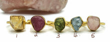 Load image into Gallery viewer, Rough Gemstone Ring, Sterling Silver, 14K gold Electroplated, Raw Gemstone - GemzAustralia 