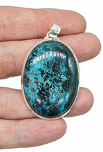 Load image into Gallery viewer, Shattuckite Pendant, Sterling Silver, mix of Azurite, Chrysocolla &amp; Malachite - GemzAustralia 