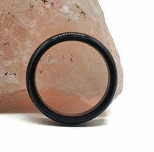 Load image into Gallery viewer, Canadian Jade Ring, Size 8.75, Black Jade, British Columbia Nephrite Jade - GemzAustralia 