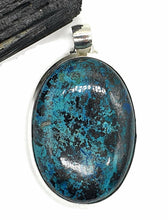 Load image into Gallery viewer, Shattuckite Pendant, Sterling Silver, mix of Azurite, Chrysocolla &amp; Malachite - GemzAustralia 