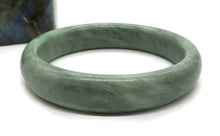 Load image into Gallery viewer, Nephrite Jade Bangle, Solid Green Jade Bangle, Protection Gem, Lucky Gemstone - GemzAustralia 