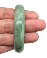 Load image into Gallery viewer, Nephrite Jade Bangle, Solid Green Jade Bangle, Protection Gem, Lucky Gemstone - GemzAustralia 