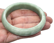 Load image into Gallery viewer, Solid Jade Bangle, Green Nephrite Jade, Protection Gem, Lucky Gem - GemzAustralia 