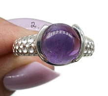 Load image into Gallery viewer, Labradorite, Amethyst, Garnet or Citrine Ring, Sterling Silver - GemzAustralia 