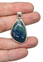 Load image into Gallery viewer, Shattuckite Pendant, Sterling Silver, mix of Azurite, Chrysocolla &amp; Malachite Gems - GemzAustralia 