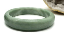 Load image into Gallery viewer, Solid Jade Bangle, Green Nephrite Jade, Protection Gem, Lucky Gem - GemzAustralia 