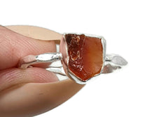 Load image into Gallery viewer, Imperial Topaz Ring, Size 9, Sterling Silver, Raw Gemstone - GemzAustralia 