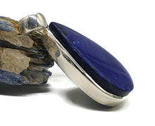 Load image into Gallery viewer, Lapis Lazuli Pendant, Pear Shape, Sterling Silver, Protection Stone - GemzAustralia 