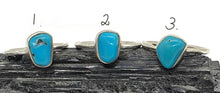 Load image into Gallery viewer, Raw Turquoise Ring, 3 sizes, Sterling Silver - GemzAustralia 