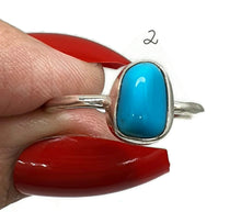 Load image into Gallery viewer, Raw Turquoise Ring, 3 sizes, Sterling Silver - GemzAustralia 