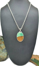 Load image into Gallery viewer, Australian Boulder Chrysoprase Pendant, Sterling Silver - GemzAustralia 