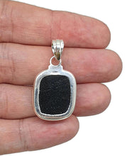 Load image into Gallery viewer, Dichroic Glass Pendant, Sterling Silver, Square Shaped - GemzAustralia 