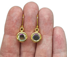 Load image into Gallery viewer, Mystic Topaz Earrings, 18k Gold Plated - GemzAustralia 